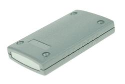 Enclosure; for instruments; G401; ABS; 90mm; 50mm; 16mm; IP54; dark gray; light gray ABS ends; Gainta; RoHS
