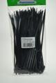 Ties; for cables; HA215B; 200mm; 4,8mm; black; 100pcs.; Fasteman