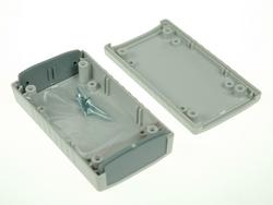 Enclosure; for instruments; G431; ABS; 90mm; 50mm; 24mm; IP54; light gray; dark gray ABS ends; Gainta; RoHS