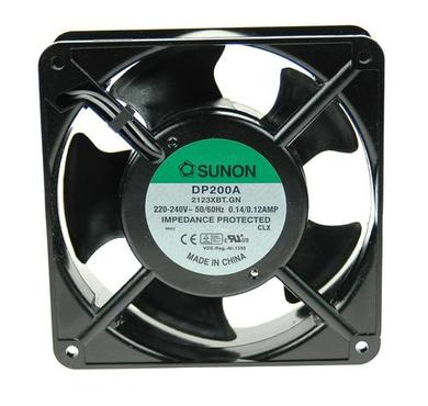 Fan; DP200A2123XBL; 120x120x38mm; ball bearing; 230V; AC; 22W; 164,9m3/h; 45dB; 140mA; 2850RPM; 2 wires; Sunon; RoHS