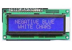 Display; LCD; alphanumeric; WH1602B2-TMI-CT; 16x2; white; Background colour: blue; LED backlight; 66mm; 16mm; Winstar; RoHS