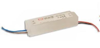 Power Supply; for LEDs; LPV-35-12; 12V DC; 3A; 36W; constant voltage design; IP66; Mean Well