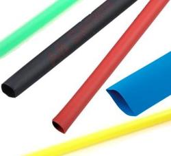 Heat shrinkable tube; LH030; 3mm; 1,5mm; black; 2:1; 90°C