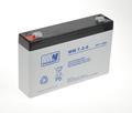 Rechargeable battery; lead-acid; maintenance-free; MW 7,2-6; 6V; 7,2Ah; 151x34x94(100)mm; connector 4,8 mm; MW POWER; 1,2kg; 6÷9 years