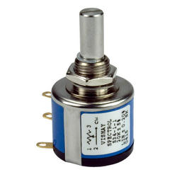 Potentiometer; helipot; shaft; multi turns; 534 5k; 5kohm; linear; 5%; 2W; axis diam.6,00mm; 12,7mm; metal; smooth; 10; wire-wound; solder; Vishay; RoHS