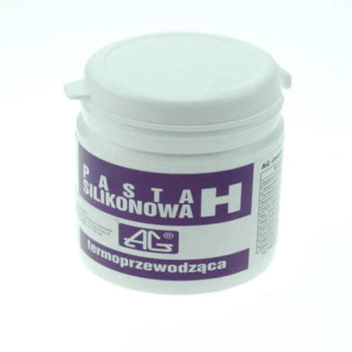 Silicone paste; thermally conductive; H/1kg AGT-058; 1kg; paste; plastic container; AG Termopasty; 0,88W/mK