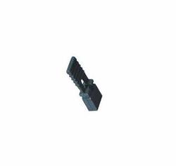 Jumper; pin; Jumper-H/B; 2,54mm; black; 1x2; straight; with holder; open; 14mm; 0/0mm; snap; RoHS