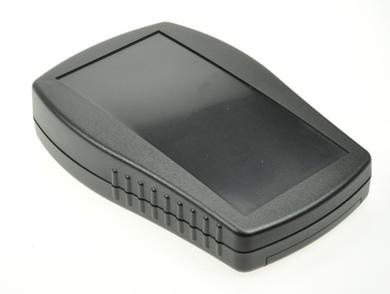 Enclosure; for instruments; handheld; G503B(BC); ABS; 170mm; 112mm; 35mm; black; with battery compartment; RoHS; Gainta