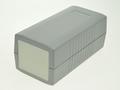 Enclosure; for instruments; G412; ABS; 120mm; 60mm; 50mm; IP54; dark gray; light gray ABS ends; Gainta; RoHS