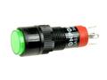 Switch; push button; LAS3Y-11Z/G; ON-ON; green; LED 12V backlight; green; solder; 2 positions; 3A; 250V AC; 10mm; 28mm; Onpow