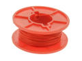 Wire; equipment; Kynar 50m; 1 core; solid; Cu; silver plated; 0,25mm; red; PVDF; kynar; max +135°C; 300V; 50m spool; Weiyang; RoHS
