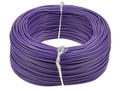 Wire; equipment; H05V-K (LgY); 1 core; stranded; Cu; 0,75mm2; purple; PVC; -40...+70°C; 300/500V; 100m reel; Texsim; RoHS; 2,7mm; 1x0,75mm2