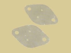 Pad; TO3; GS1; mica; 30mm; 43mm; 0,5mm; with hole