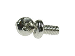 Screw; WWKM48; M4; 8mm; 10mm; cylindrical; philips (+); nickel-plated steel