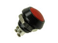 Switch; push button; GQ12B-10/A-R; OFF-(ON); 1 way; no backlight; momentary; panel mounting; 2A; 36V DC; 12mm; IP65; Onpow; RoHS