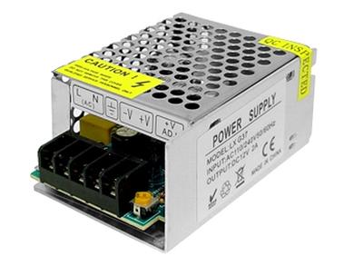 Power Supply; modular; LX G37; 12V DC; 2A; 25W; LED indicator; Lexton; RoHS