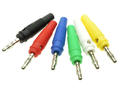 Banana plug; 4mm; 25.411.1; red; 56,5mm; pluggable (4mm banana socket); screwed; 24A; 60V; nickel plated brass; PVC; Amass; RoHS; 1.126