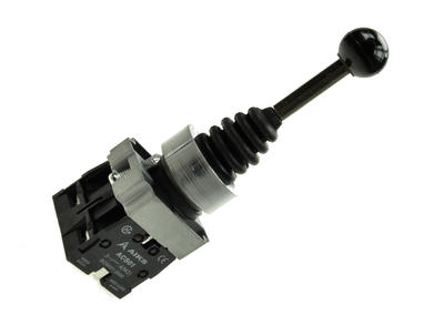 Switch; joystick; ACS01-20/2T; ON-OFF-ON; 3 positions; bistable; na panel; screw; 10A; 250V AC; 2 ways; 22mm; 35mm; Aiks; RoHS