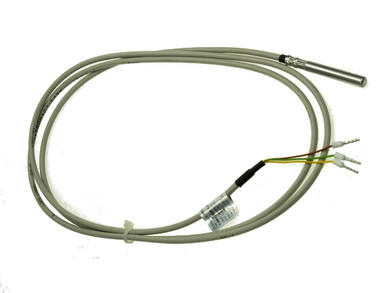 Sensor; temperature; 1-FP-DS18B20-1,5; with housing; cylindrical metal; DS18B20; with 1,5m cable; fi 6x50mm; 3÷5,5V; DC; -20÷105°C; IP65; Mr Elektronika; RoHS