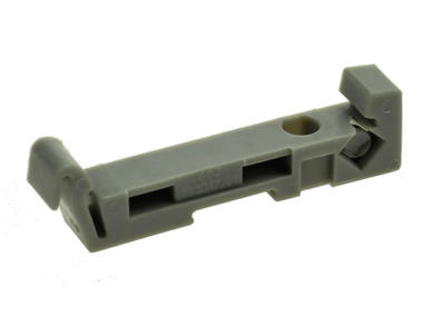 Rail mounting bracket; 209-137; 6mm; plastic; gray; Wago; RoHS