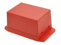 Enclosure; multipurpose; NUB705042RD; ABS; 70mm; 50,4mm; 42mm; red; snap; mounting flange; Gainta; RoHS