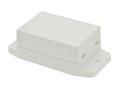 Enclosure; multipurpose; NUB503522WH; ABS; 50mm; 35,4mm; 22mm; white; snap; mounting flange; Gainta; RoHS