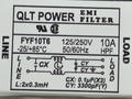 Filtr; przeciwzakłóceniowy; FYF10T6; 250V AC; 100nF; 3,3nF; 10A; przewlekany (THT); -25...+85°C; 0,3mH; T6; 20,3x30x41mm; QLT Power; RoHS