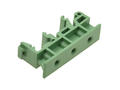 Rail mounting bracket; KMRH; 10mm; polyamide; green; Dinkle; RoHS