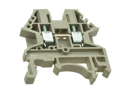 Connector; DIN rail mounted; DK2.5N; grey; screw; 0,34÷2,5mm2; 20A; 600V; 1 way; Dinkle; RoHS