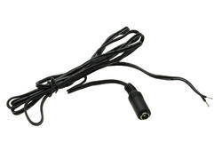 Socket with cable; 2,1mm; DC power; 5,5mm; ACP-15/2.1; straight; with 1,5m cable; plastic; RoHS