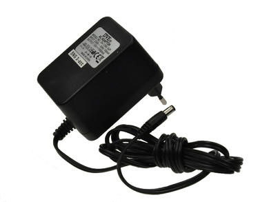 Power Supply; plug; ZNT12V1A; transforming; 12V DC; 1A; straight 2,5/5,5mm; black; DVE