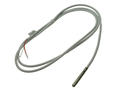 Sensor; temperature; 1-FP-NTC12K-1,5; with housing; cylindrical metal; thermistor; with 1,5m cable; fi 6x50mm; 12kOhm; -20÷105°C; Mr Elektronika; RoHS