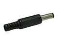 Plug; 2,5mm; DC power; 5,5mm; 14,0mm; WDC25-55; straight; for cable; solder; plastic; RoHS