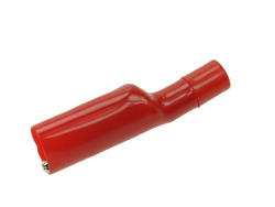 Crocodile clip; R8-E54; red; 60,7mm; pluggable (2mm banana socket); 10A; 60V; nickel plated steel; SCI; RoHS