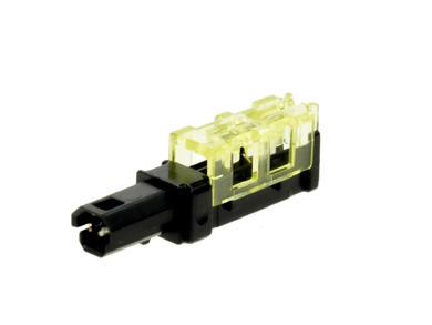 Connector; hermaphrodite; NDC2420; 1 way; for cable; straight; crimped; 0,2÷0,5mm2; 3A; 100V; RoHS