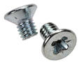 Screw; WSKM46; M4; 4mm; 6mm; conical; pozidriv (*); galvanised steel