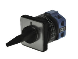 Switch; cam; rotary; LW26-10-M0-F/1P 01; 2 positions; OFF-ON; 60°; bistable; panel mounting; 1 way; 1 layer; screw; 10A; 440V AC; black; 8mm; 30x30mm; 30mm; Howo; RoHS