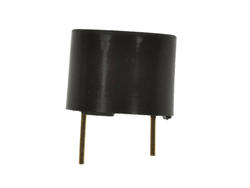 Electromagnetic buzzer; HCM1205/A2; 85 dB; 5V; 30mA; dia. 12mm; 3,1kHz; through hole (THT); 7,6; with built in generator; pins; 9,5mm