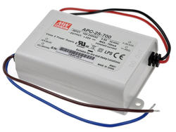Power Supply; for LEDs; APC-25-700; 11÷36V DC; 700mA; 25W; constant current design; IP30; Mean Well