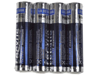 Bateria; alkaliczna; LR03 AAA; 1,5V; foliopak; fi 10,3x44,5mm; TECXUS; R3 AAA