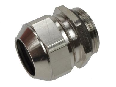 Cable gland; A1060.13; nickel-plated brass; IP68; natural; PG13; 8÷14,5mm; with PG type thread; Agro; RoHS