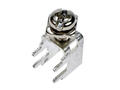 Connector; M4; screw; uninsulated; KSNM4A; angled 90°; through hole; screw; 1 way