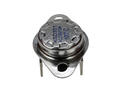 Thermostat; bimetallic with reset; KSDA-313R-100v; NC; 100°C; 10A; 250V AC; metal diam.16x20mm with bracket; 6,3mm vertical connectors; bakelite; Bochen; RoHS