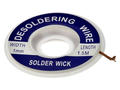 Solder wick; L1015; desoldering braid; 1,0mm; 1,5m