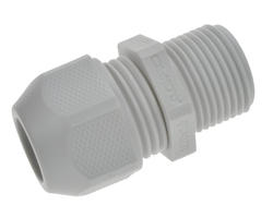 Cable gland; A1555.20.1.13; polyamide; IP68; light gray; M20; 7÷13mm; 20,2mm; with metric thread; Agro; RoHS