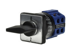 Switch; cam; rotary; LW26-10-M0-F/1P 0-3; 4 positions; OFF-3xON; 45°; bistable; panel mounting; 1 way; 2 layers; screw; 10A; 440V AC; black; 8mm; 30x30mm; 38mm; Howo