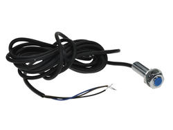 Sensor; Hall-effect; proximity; SM8-31010NB; NPN; NC; fi 8mm; 10mm; 5÷24V; DC; cylindrical metal; flush type; with 2m cable; Greegoo; RoHS