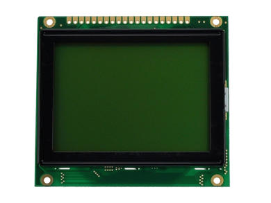 Display; LCD; graphical; WG12864D-YYH-NZ; Background colour: yellow; LED backlight; 56,3mm; 38,38mm; Winstar; RoHS