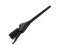 Test clip; 20.132.2; pincer type; 2mm; black; 51mm; with cable for 0,6mm pin; 2A; 60V; gold plated brass; PA; Amass; RoHS; 4.201.B