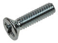 Screw; WSKM28; M2; 6mm; 8mm; conical; philips (+); galvanised steel; RoHS